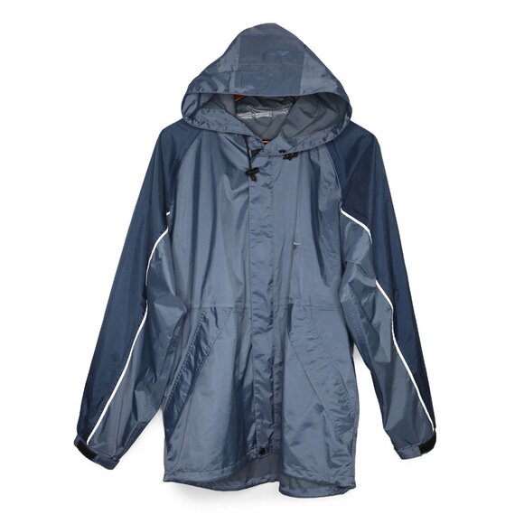 Viking Chinook 2 Mens Rain Jacket Windbreaker Coat Outdoor Blue Gorpcore - Picture 3 of 15